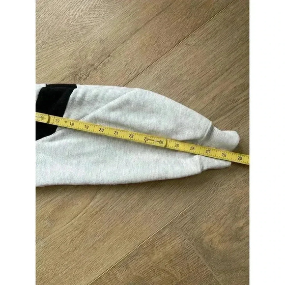 Vintage 80s Adidas Full Zip Sweatshirt Jacket Trefoil Men's M Gray Retro - Picture 11 of 14